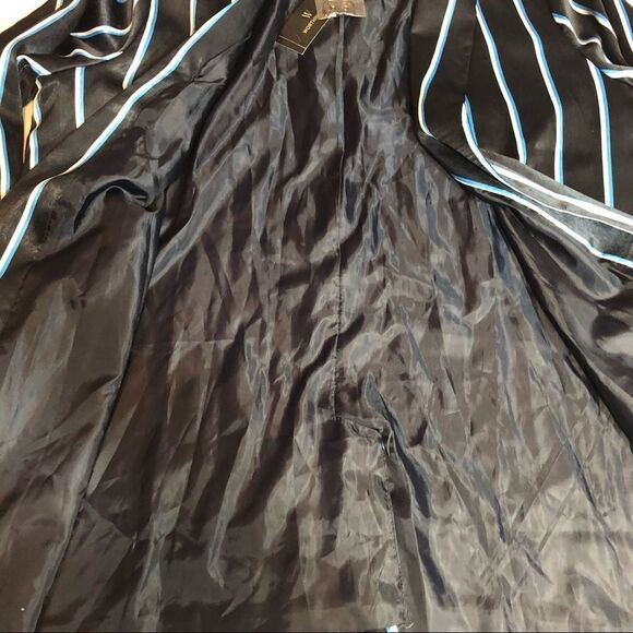 New Worthington Dark Navy Striped Blazer - Picture 9 of 16